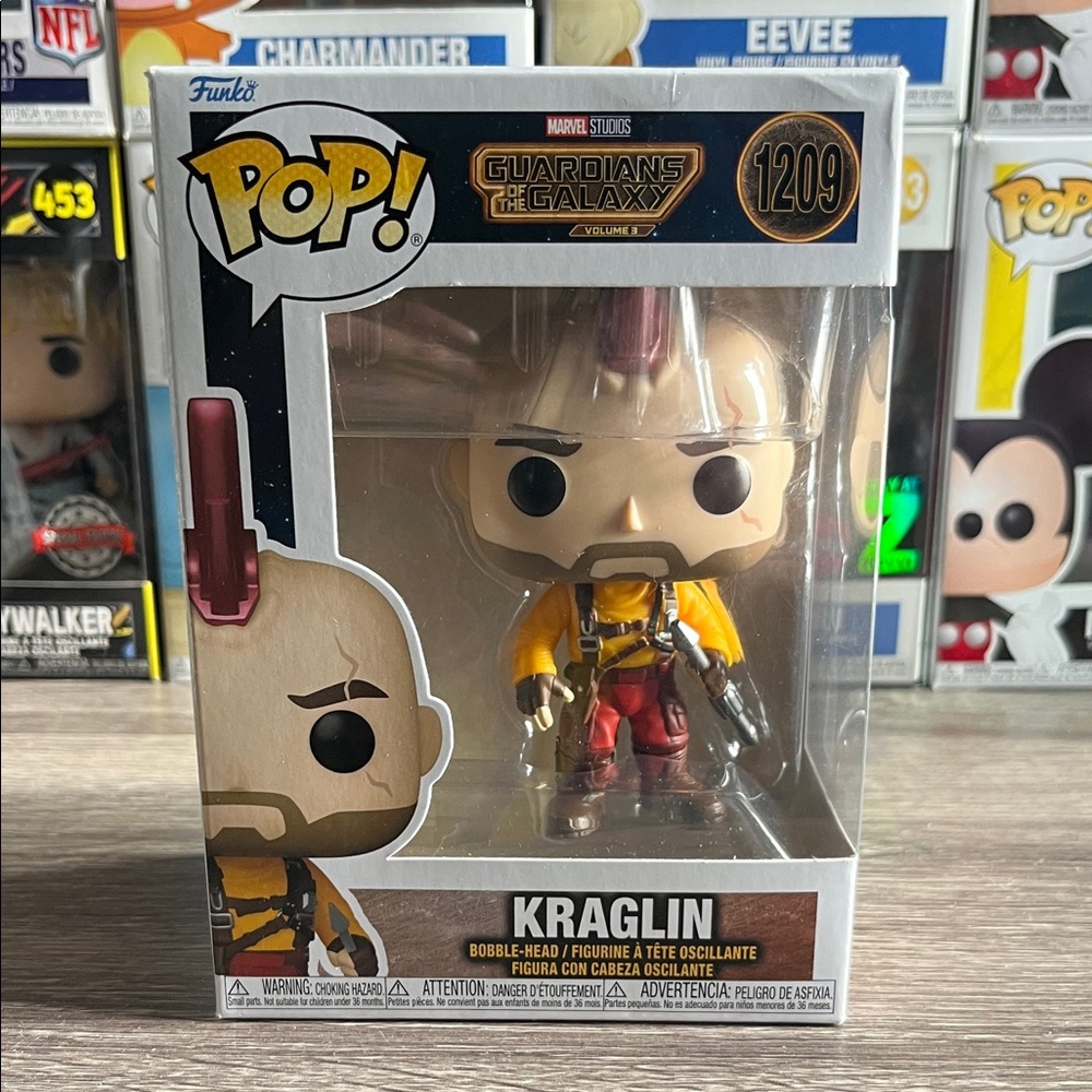 Funko Pop Guardians Kraglin with Red Mohawk